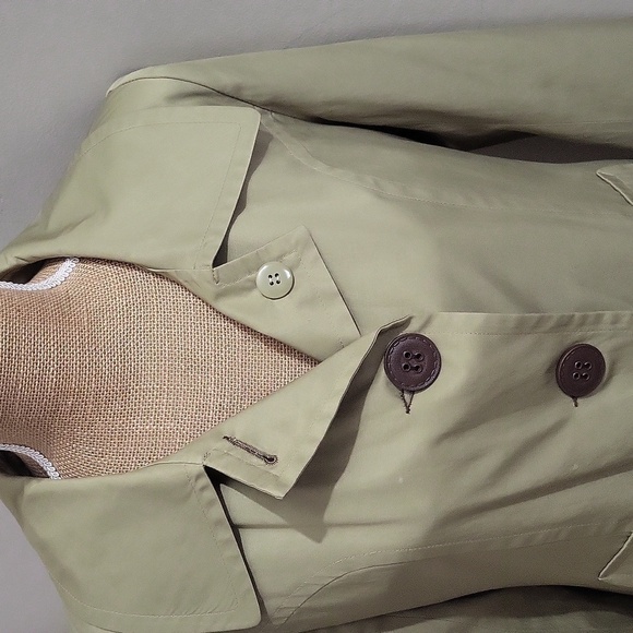 light weight Trench coat Olive green in size 6 By Novelti - Picture 15 of 17
